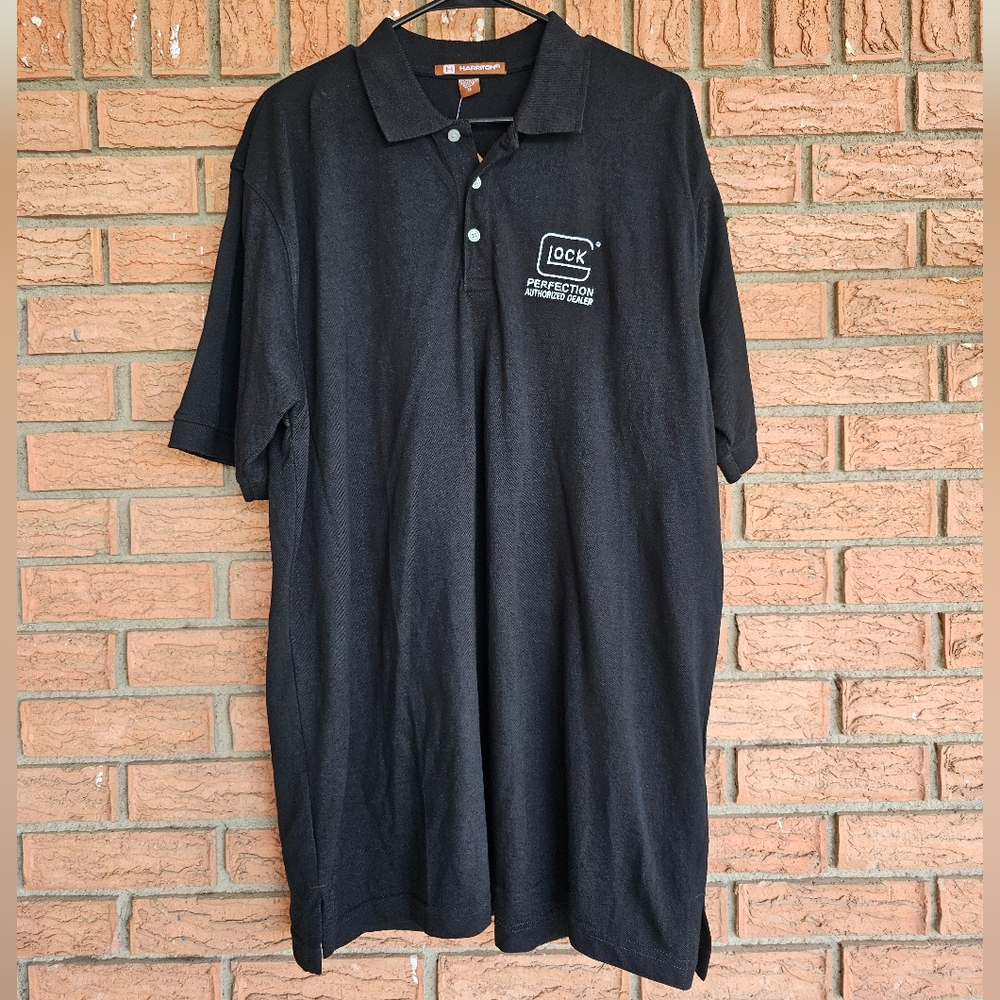 Harriton Glock Perfection Authorized Dealer Polo Size XL
